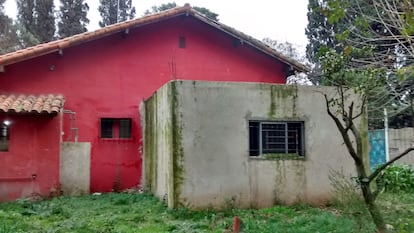 Vista exterior de la granja de rehabilitación San Camilo, en la periferia norte de Buenos Aires.