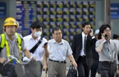 El Nikkei sube el 0,33 por ciento hasta los 13.433,55 puntos. EFE/Archivo