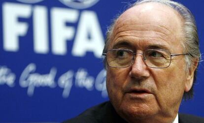 Joseph Blatter, presidente de la FIFA.