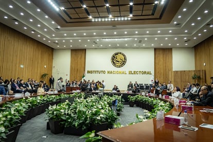 Consejo General del Instituto Nacional Electoral, en Ciudad de México.