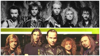 Como en el caso de Iron Maiden, nadie puede ser vocalista de Judas Priest salvo Rob Halford (arriba, en el centro). Eso lo sabemos todos y lo sabía Tim Ripper Owens (abajo, en el centro), quien a pesar de ello intentó aprovechar la oportunidad de su vida al agarrar el micrófono de la legendaria banda de heavy metal entre 1996 y 2003. Con el regreso al redil de Halford todos los elementos volvieron a encajar con sugestiva naturalidad.
<strong>¿SE GANÓ CON EL CAMBIO?</strong> Rob Halford es mucho Rob Halford, así que categóricamente no. Puede que Tim insuflara cierta nueva energía rejuvenecedora y una nueva visión, pero pocos se acuerdan de aquella travesía del desierto.