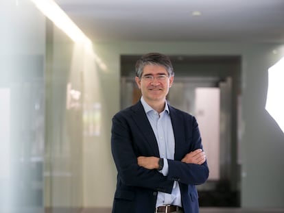 Oriol Pinya, presidente de SpainCap, fotografiado en Madrid el pasado 6 de julio.