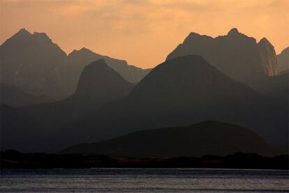 Atardecer en las Lofoten