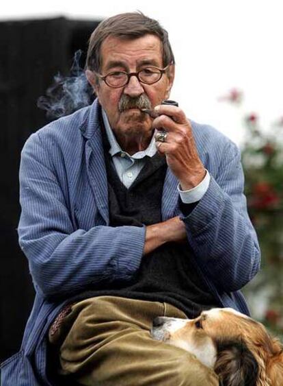 Günter Grass, en su casa de Dinamarca el año pasado.