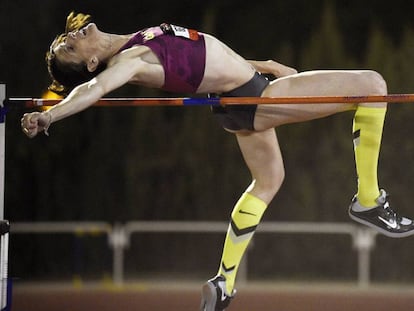 Ruth Beitia en una imagen de archivo. 