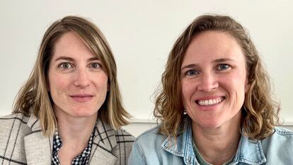 Devyn Brown y Kathryn Coiner-Collier, las Güeras Aliadas. en una imagen cedida.
