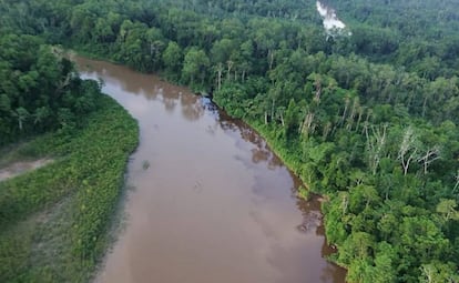 La zona de Morona, afectada por el crudo.