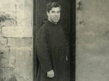 Andreu Soler en una fotografía del libro 'L'escoltisme i Montserrat'.