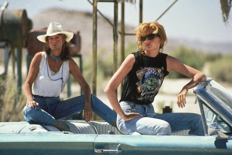 Susan Sarandon y Geena Davis, en una imagen de 'Thelma y Louise'.