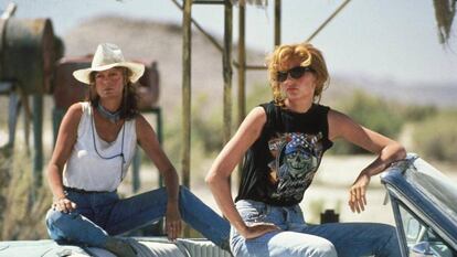 Susan Sarandon y Geena Davis, en una imagen de 'Thelma y Louise'.