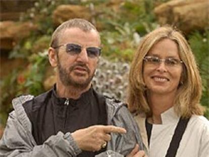Ringo Starr y su esposa, Barbara Bach