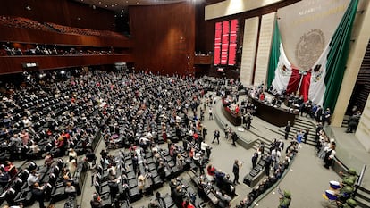 La Cámara de Diputados inicia periodo de sesiones en el Congreso de Ciudad de México, en una fotografía de archivo.