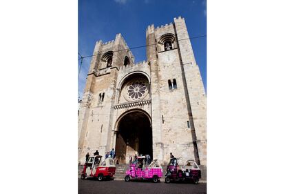 Construction began on Lisbon’s Santa Maria Maior Cathedral in 1147 and it has since survived several earthquakes.