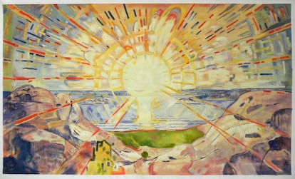 El Sol (1909), de Edvard Munch