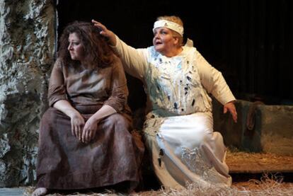 Representación de la ópera <i>Elektra</i> en el Teatro Real de Madrid.