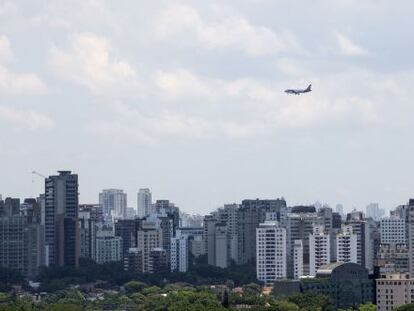 Vista a&eacute;rea de S&atilde;o Paulo.