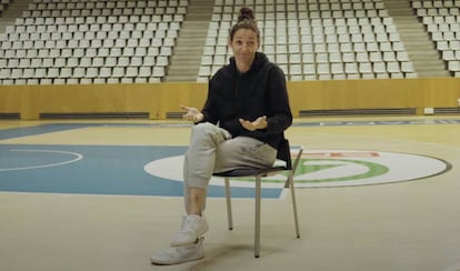 Laia Palau, jugadora de l'Uni Girona i capitana de la selecció espanyola de bàsquet.