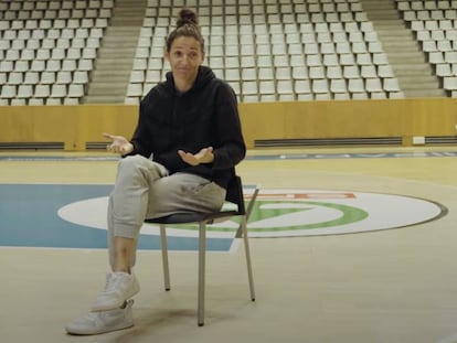 Laia Palau, jugadora de l'Uni Girona i capitana de la selecció espanyola de bàsquet.