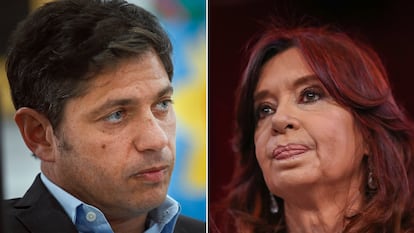 Axel Kicillof and Cristina Fernandez de Kirchner