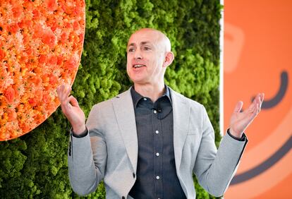 Andy Puddicombe, cofundador de Headspace, en marzo de 2019, en la presentación de la versión en alemán de la aplicación.