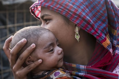 Entre as doenças mais comuns que sofrem as crianças estão diarreia, febre, resfriados e problemas respiratórios, oculares e de pele.