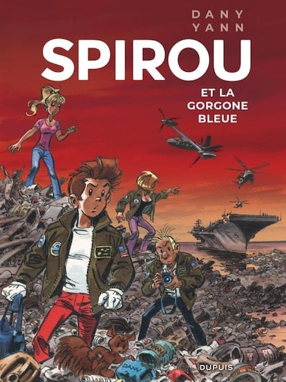 Portada del cómic retirado.