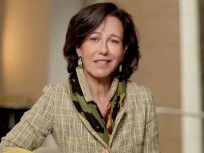 Ana Botín, presidenta de Banco Santander