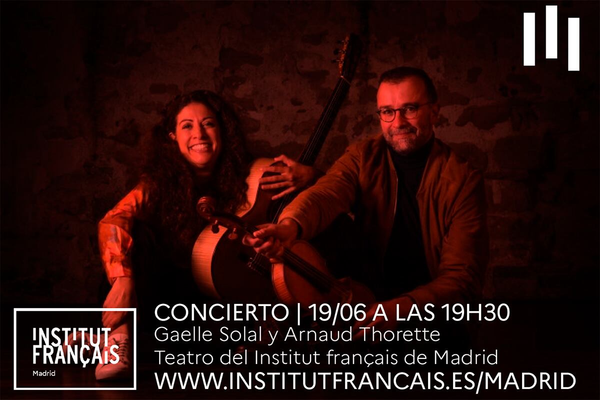 Concierto de Arnaud Thorette y Gaëlle Solal en el Institut Français