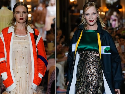 Uma Thurman, Alexa Chung y Kate Bosworth: todas las famosas desfilan para Miu Miu