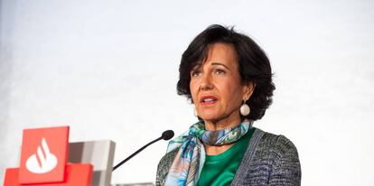 Ana Botín, presidenta de Banco Santander. 