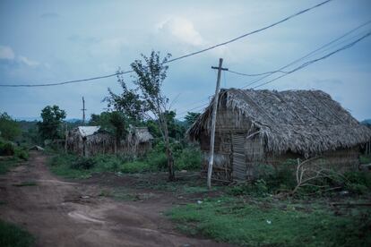 Vista geral de um dos acampamentos ocupados pelos sem-terra em Canaã dos Carajás.