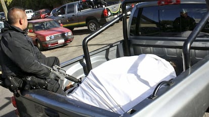 Los cuerpos de nueve personas fueron encontrados en el centro de Zitácuaro, en Michoacán.