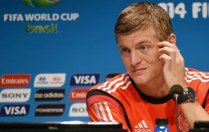 Kroos, en rueda de prensa.