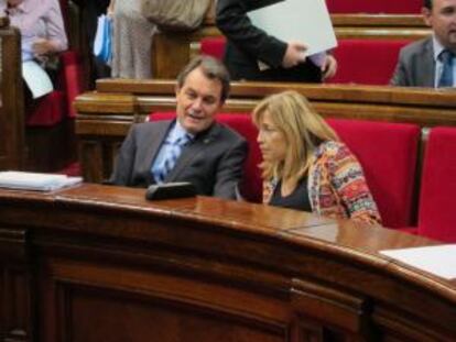 El presidente del Govern, Artur Mas