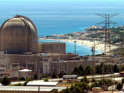 Una imagen de archivo de la planta nuclear de Valldellós (I y II) en Tarragona.