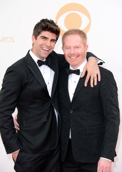 Jesse Tyler Ferguson (derecha) y su pareja, Justin Mikita.