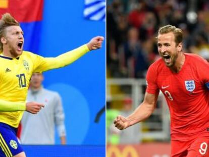Inglaterra y Croacia se enfrentarán en semifinales del Mundial tras vencer a Suecia (2-0) y Rusia (en los penaltis tras empatar a dos), respectivamente