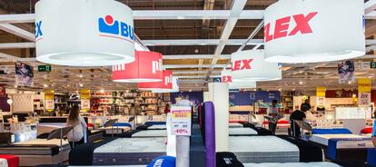 El tamaño de las tiendas de Conforama va de los 3.500 metros cuadrados a 5.000.