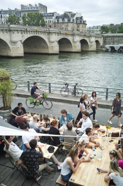 Vista del Pont Neuf, en París.