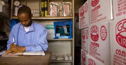 Una farmacia en Nigeria. 