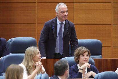 Federico Jiménez de Parga, en una imagen de 2018, durante su etapa como diputado en la Asamblea de Madrid.