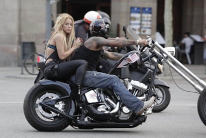 Shakira graba el videoclip <i>Loca</i> en Barcelona el 18 de agosto de 2010