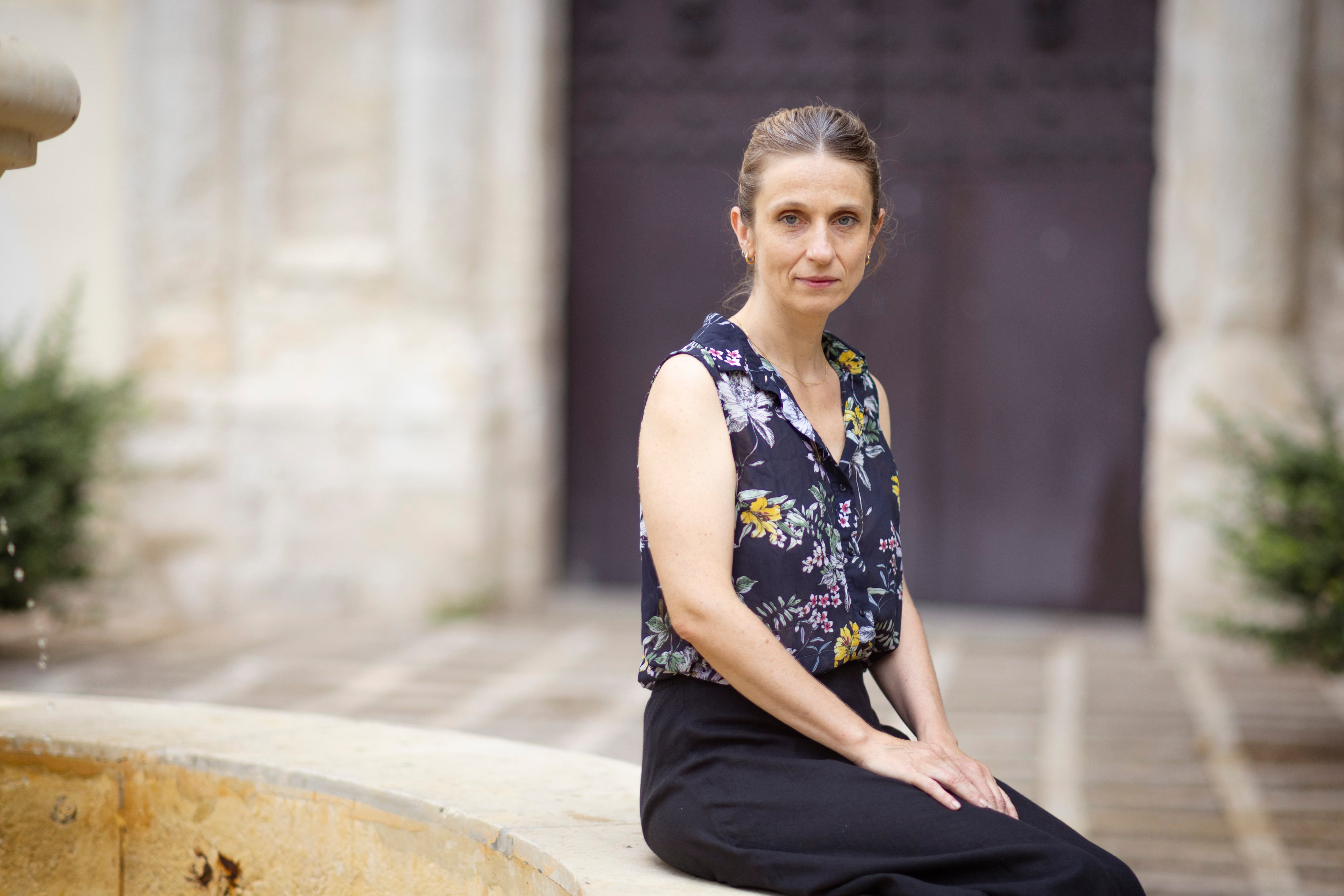 Eva Verbruggen, la bailaora belga que ha sido expulsada de los corralones de Castellar en Sevilla.