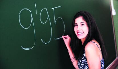 Blanca Díez Sánchez, mejor nota en las pruebas de acceso a la Universidad en Madrid.