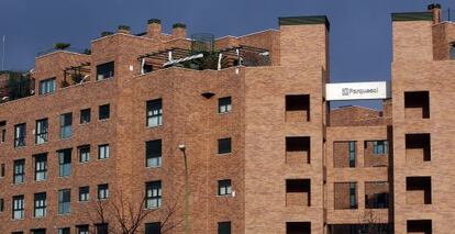 Viviendas en el barrio de Sanchinarro, en Madrid.