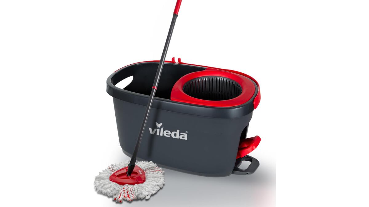 Set de fregona con cubo de Vileda.