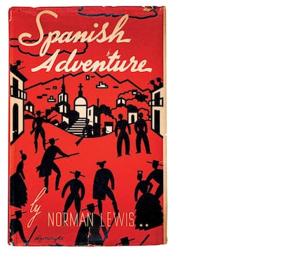 Cubierta de 'Aventura española', de Norman Lewis, uno de los viajeros ingleses por España, en la edición de 1935.