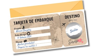 Este es un regalo original por San Valentín: la unión de la sorpresa y la posibilidad de viajar en pareja.