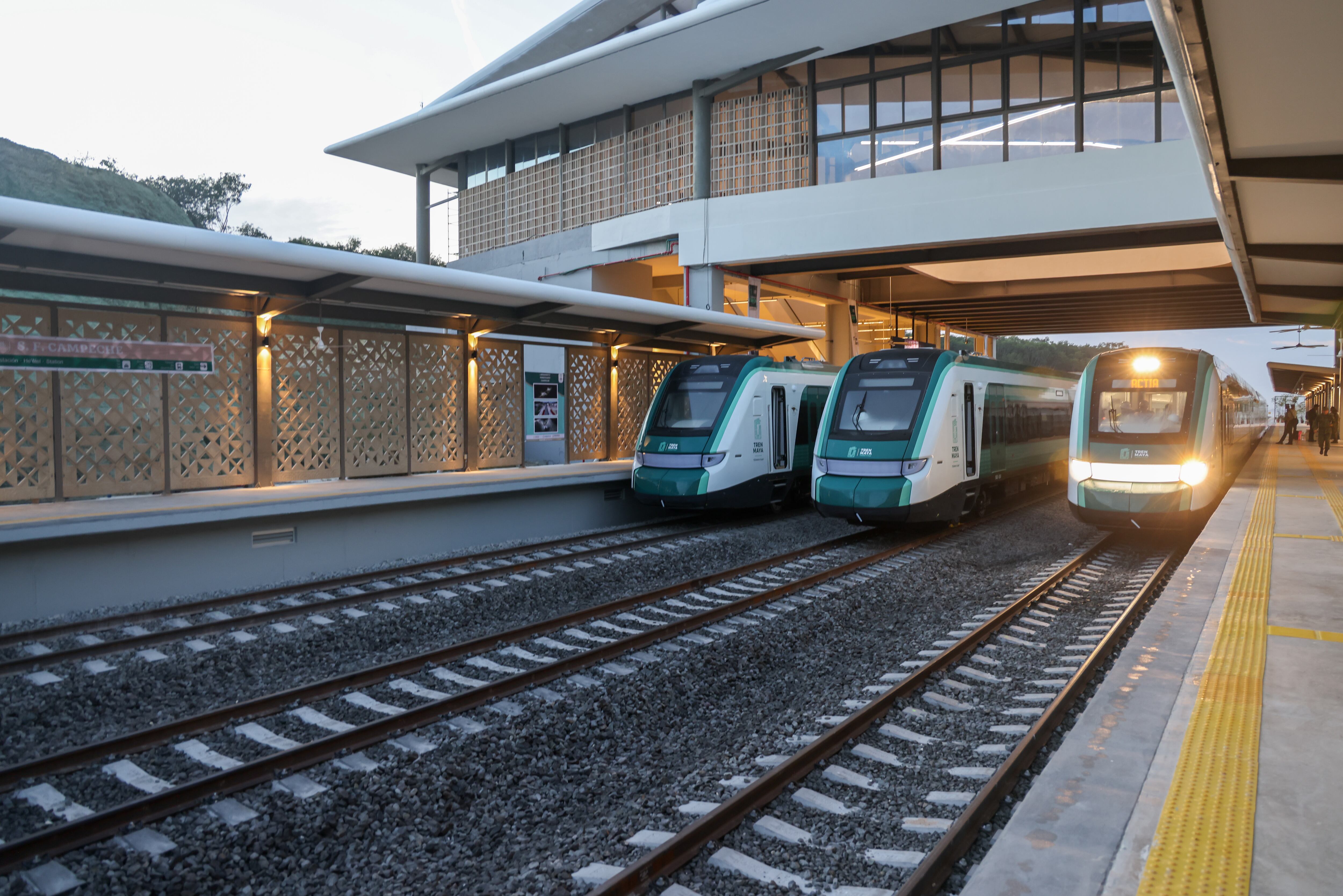 López Obrador promete inaugurar lo que falta del Tren Maya antes de acabar su mandato