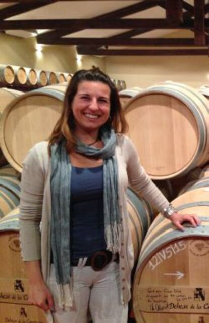 Belén Sanz, directora técnica y enóloga de Dehesa de los Canónigos.